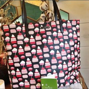Kate spade dessert print tote